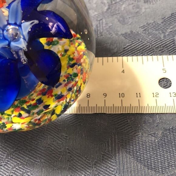 Glass paperweight 3 1/2” x 3” - Picture 10 of 15